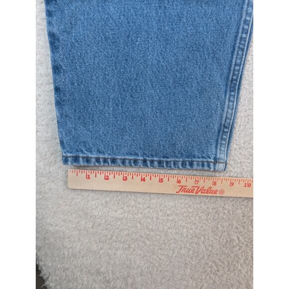 LL Bean Mens Jeans Mens 40x30 Fits 36x29 Comfort Waist Blue Jeans Pants - Picture 8 of 16